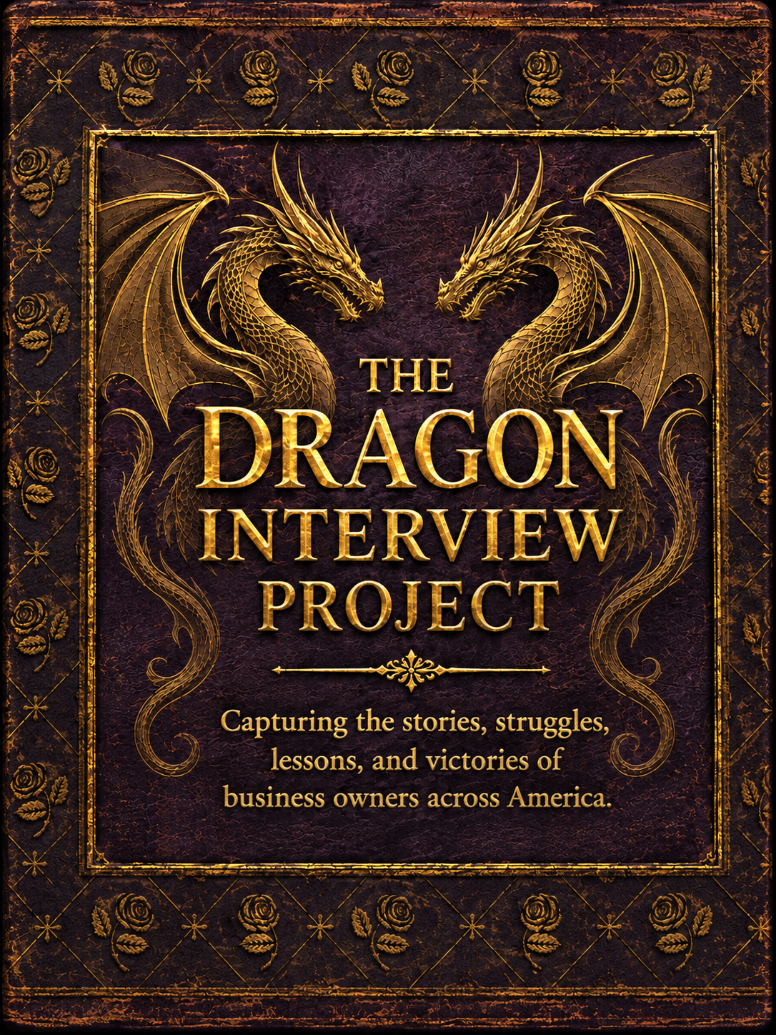Cover of the Dragon Interview Project interactive journal