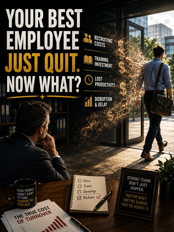Your Best Employee Just Quit. Now What?